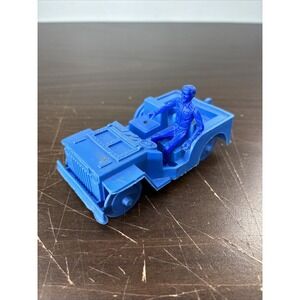 VTG Multiple Toymakers MPC Planet of the Apes Playset Part Jeep w/Driver Figure